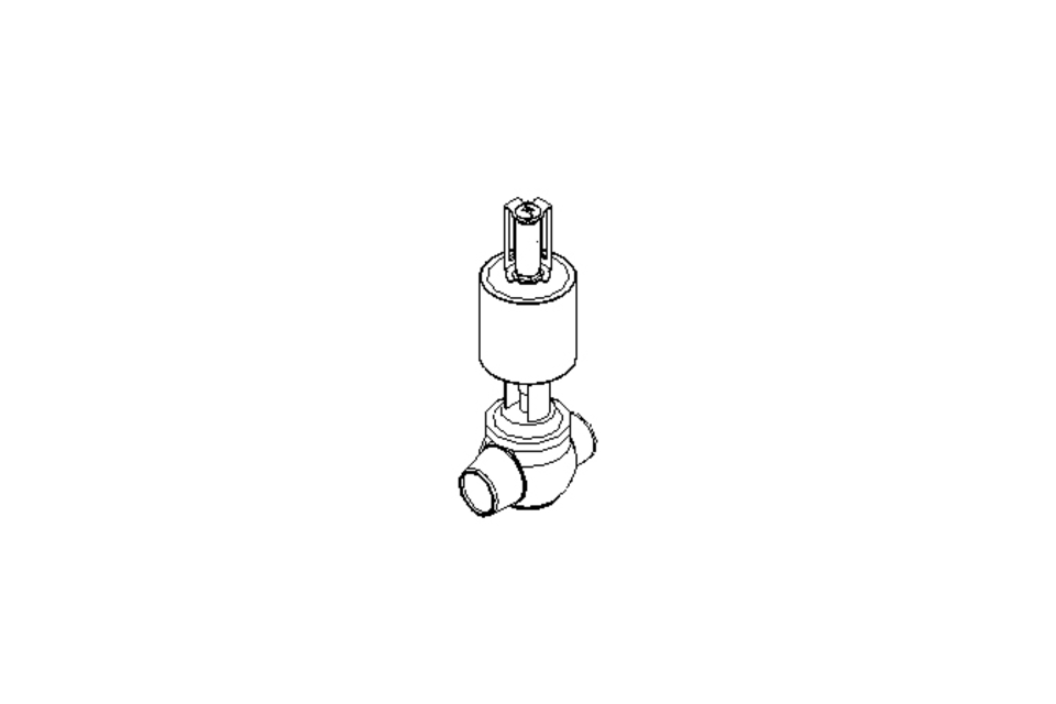 Aseptic seat valve SA DN065 130 NC H