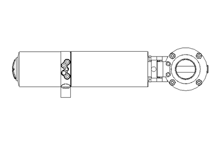 Butterfly valve B DN050 WVW NC E