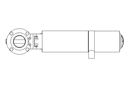 Butterfly valve B DN050 WVW NC E