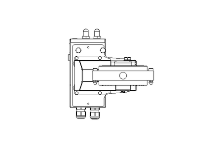 Butterfly valve BR DN100 OVO NC E