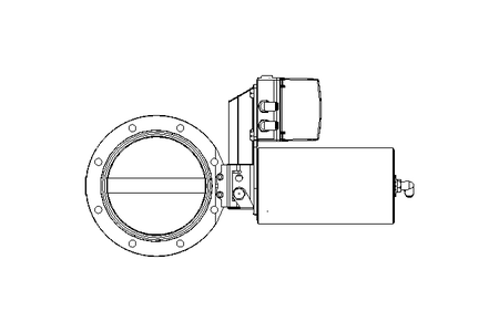 Válvula borboleta BR DN150 OVO NC E