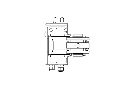 Butterfly valve BR DN040 FVF NC E