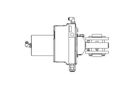 Butterfly valve BR DN040 FVF NC E