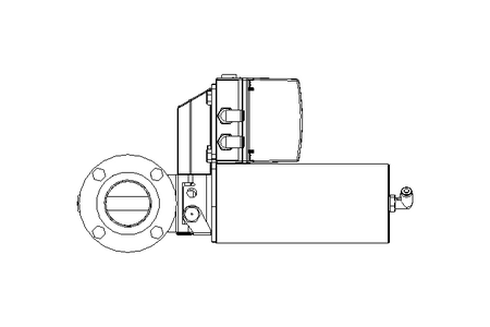 Butterfly valve BR DN050 FVF NC E