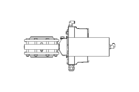 Valvola a farfalla BR DN100 FVF NC E