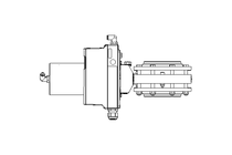 Butterfly valve BR DN100 FVF NC E