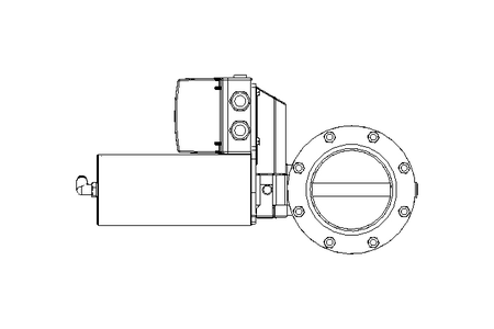 Válvula borboleta BR DN100 FVF NC E