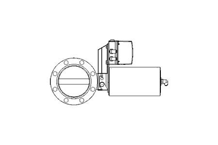 Butterfly valve BR DN125 FVF NC E