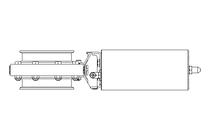 Scheibenventil B DN100 CVC AA F