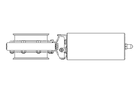 Scheibenventil B DN100 CVC AA F