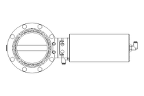 Butterfly valve B DN100 CVC AA F