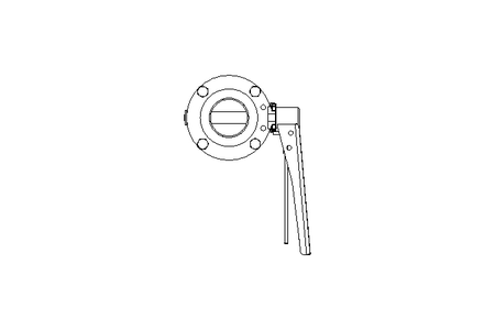 Butterfly valve B OD2.0 WVW MA E