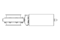 Scheibenventil B DN100 CVC NC F