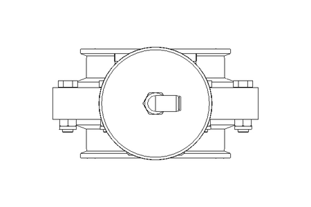 Scheibenventil B DN100 CVC NC F