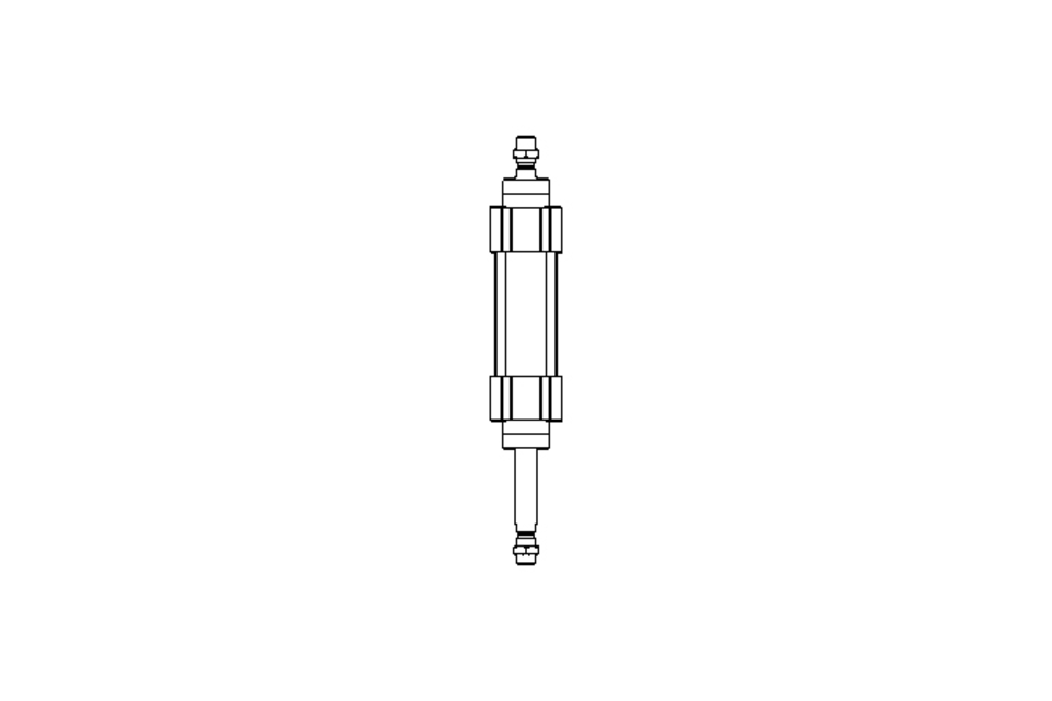 Standard cylinder DSBG-40-55-T-PPVA-N3