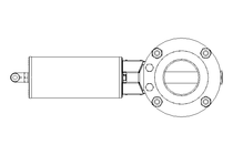 Butterfly valve B OD2.0 WVW NC E