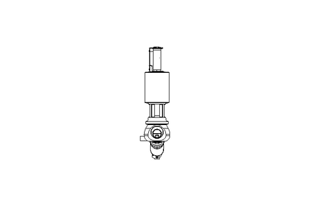 Aseptic seat valve SAS DN040 10 NC P