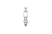 Aseptic seat valve SAS DN040 10 NC P