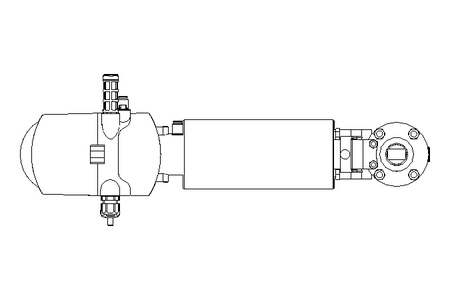 Valvola a farfalla B DN025 WVM NC E