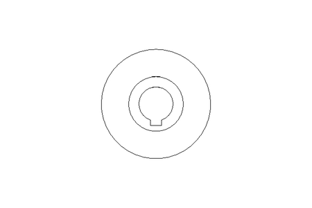 Цилиндрическое зубчатое колесо M=4 Z=18