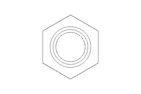 Hexagon nut M12 A2