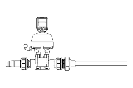 DOSING VALVE DN20 PVDF