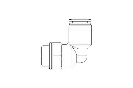 Elbow screw-in connector QSL-G1/4-8-K-CS