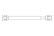 SHAFT WITH UNIVERSAL JOINT