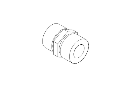 Pipe screw connector L 35/35 St DIN2353