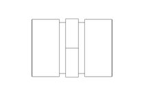 Pipe screw connector L 35/35 St DIN2353