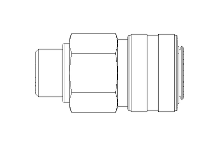 Kupplung G 1/2" aussen ohne Dichtkegel