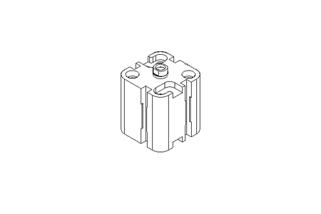 Einfachwirkender Zylinder D32 Hub10