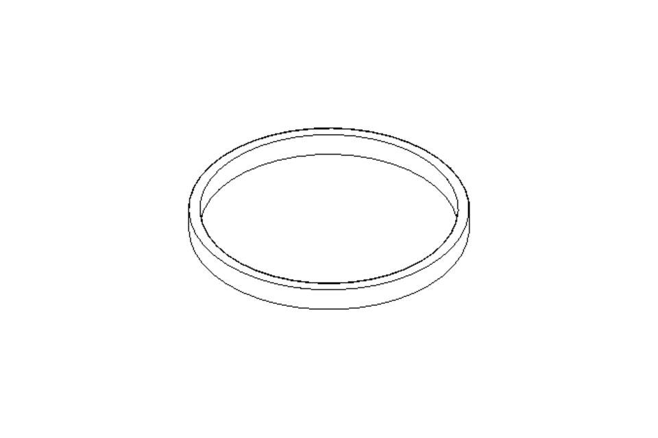 Guide ring GR 60x65x5.5 PTFE