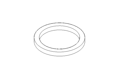 Sealing ring 80x100x10 PTFE