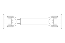 Gelenkwelle D=65 L1=280 L2=310