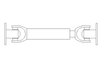 Gelenkwelle D=65 L1=280 L2=310