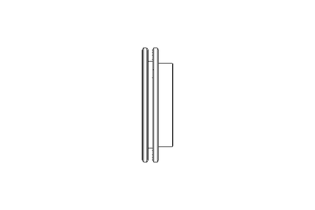 Duplex-Kettenrad Z36 1/2 DB25 B40 Z36