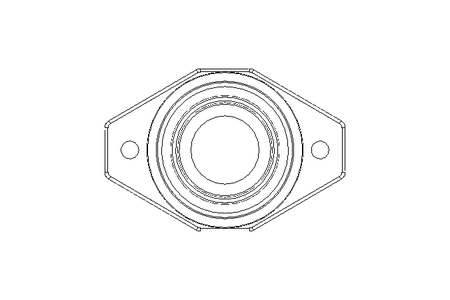 Flange bearing UCFL W 40x98x43.6