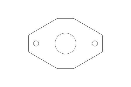 Mancal de flange UCFL W 40x98x43,6