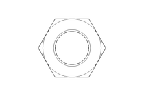 Hexagon nut M36 A4 DIN439