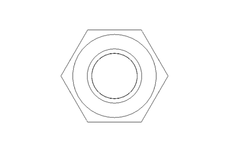 Hexagon nut M10 A4 DIN985