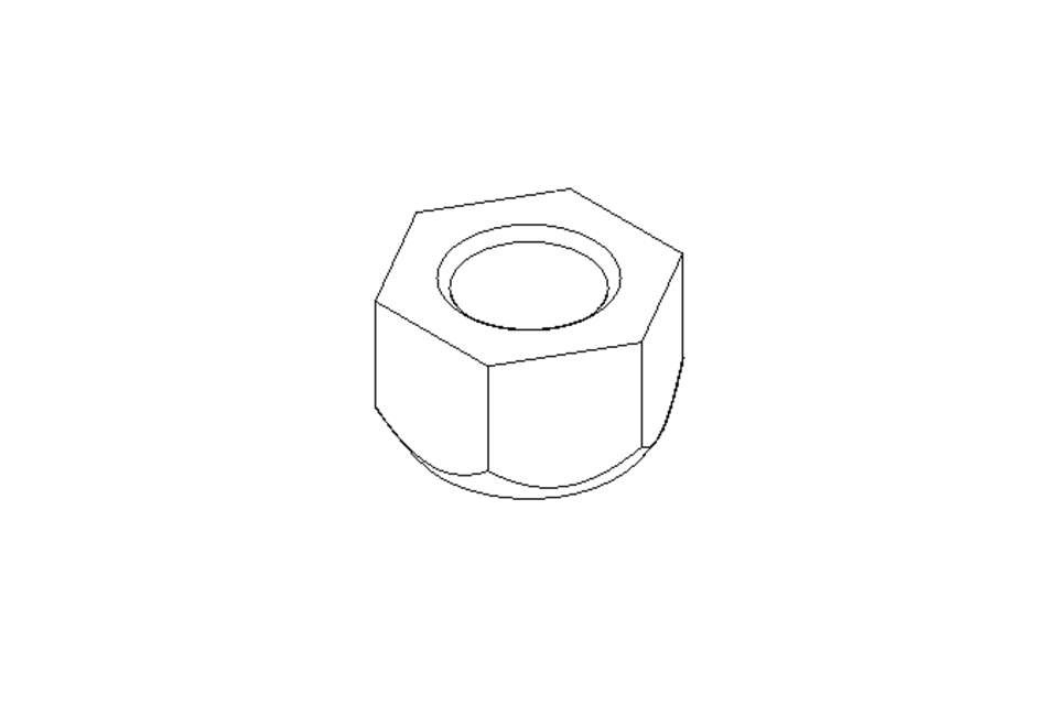 Hexagon nut M20 A4 DIN985