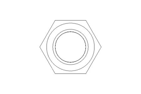 Hexagon nut M20 A4 DIN985