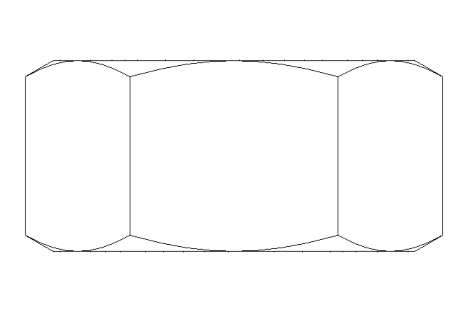Écrou hexagonal M24x1,5 A4 DIN934