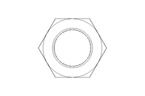 Tuerca hexagonal M24x1,5 A4 DIN934