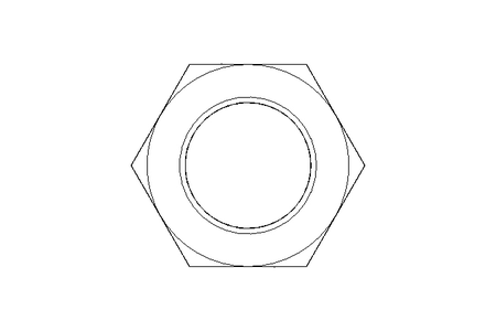 Hexagon nut M24x1.5 A4 DIN934