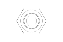 Hexagon screw M10x170 8.8 ISO4014
