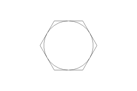 Hexagon screw M20x80 8.8 ISO4017