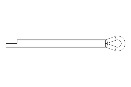 Goupille ISO 1234 1,2x12 A2