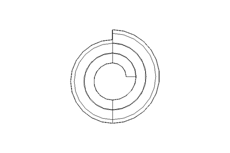 Pino espiral de fixação ISO 8748 5x20 St